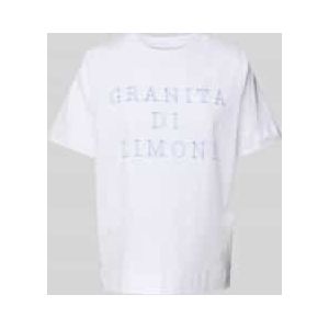 Rich & Royal - Shirt - Donkerblauw/Wit - Katoen - Kwartmouw