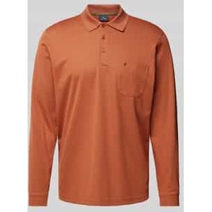 Regular fit poloshirt met borstzak