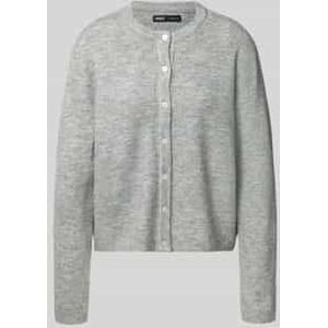 Loose fit gebreid jack met knoopsluiting, model 'SIMONI'