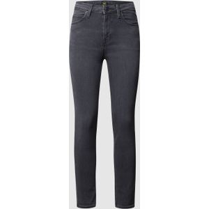 Skinny fit high waist jeans met viscose, model 'Scarlett'