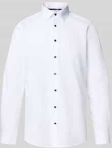 OLYMP Level Five - Slim Fit - Zakelijk Overhemd - Puur Katoen - Extra Lange Mouwen