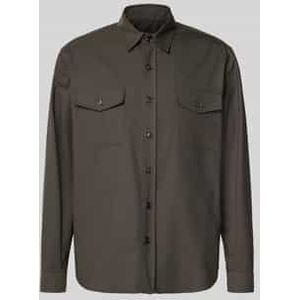 Regular fit overhemdjack met borstzakken, model 'Osaka'