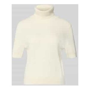 Gebreid shirt van wol met col