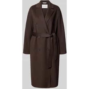 Marc O'Polo - Lange Jas - Wolmix - Effen - Relaxed Fit