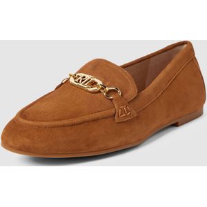 Penny loafers van leer, model 'AVERI'