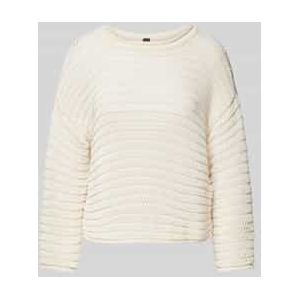 Gebreide pullover met ronde hals