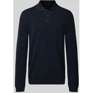 Regular fit gebreid shirt van puur katoen