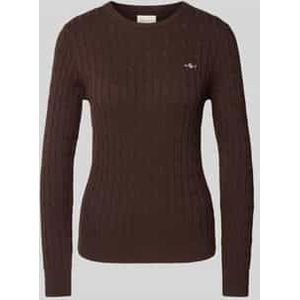 Gant - Gebreide Pullover - Dames - Kabelpatroon