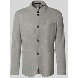 Slim fit colbert met opstaande kraag, model 'Hiro'