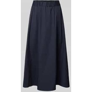 ROBE LÉGÈRE - Midirok - Katoenmix - Licht uitlopend model - Plooien