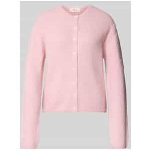 Gina Tricot - Gebreid Damesjack - Knoopsluiting - Materiaalmix met Alpaca