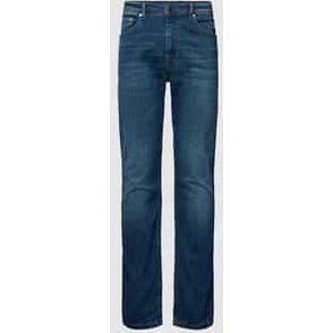 Regular fit jeans met steekzakken