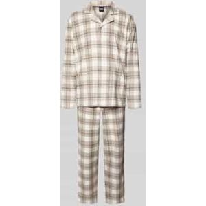 Regular fit pyjama van katoenmix, model 'HOLIDAY'