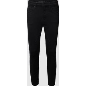 Mid rise jeans met straight fit