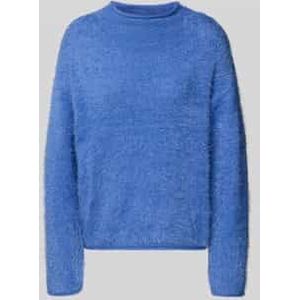 Gebreide pullover met ronde hals, model 'Cat'