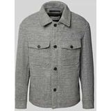 SELECTED HOMME - MITCH - Wollen Jack - Gemêleerd - Regular Fit