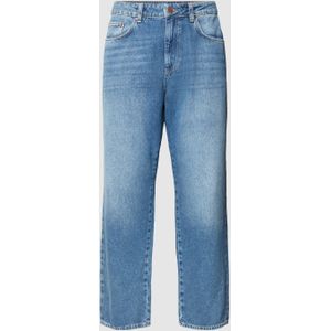 Baggy fit jeans met merkdetail