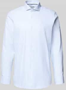 OLYMP - Level Five - Overhemd - Bleu - Body Fit - Cutaway