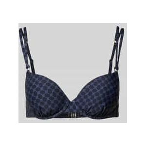 Beugelbikini - Navy - Microvezel - Met Beugel
