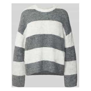 Oversized gebreide pullover met wol, model 'MONI LIFE'