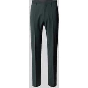 Stretch fit pantalon met persplooien