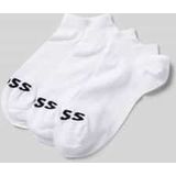 Enkelsokken - Wit - Katoenmix - 3 Paar