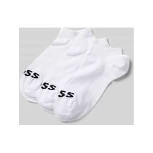 Enkelsokken - Wit - Katoenmix - 3 Paar