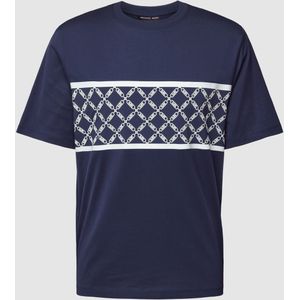 T-shirt met blokstrepen, model 'EMPIRE STRIPE'