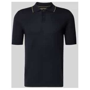 Marc O'Polo - DFB Travel Collection - Poloshirt - Deep night blue - 100% Katoen