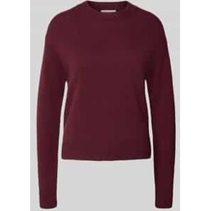 Wollen pullover met ronde hals