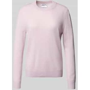 Gebreide pullover van kasjmier met ronde hals