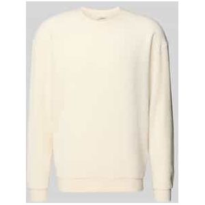 Sweatshirt met ribboorden, model 'BOBYPARK'