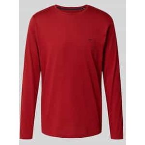 Fynch-Hatton - Shirt met Lange Mouwen - Katoen - Heren - Logodetail