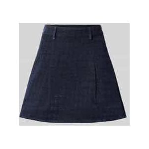 Minirok met bandplooien, model 'VICKY'