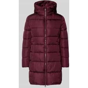 Gewatteerde lange jas met tweewegsritssluiting, model 'Taylor'