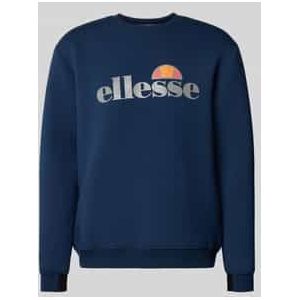 Sweatshirt met labelprint, model 'CORVARO'