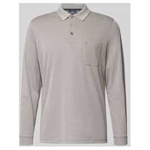 Regular fit poloshirt met borstzak