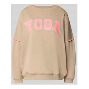 Oversized sweatshirt met statementprint