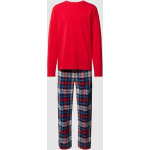 Pyjama met tartanmotief