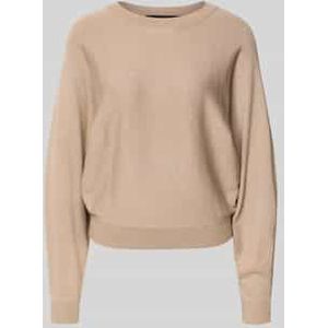 Relaxed fit gebreide pullover met viscosemix, model 'HAPPYGLITTER'