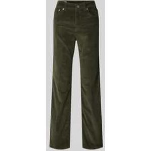 Flared fit corduroy broek in 5-pocketmodel, model 'Cordur'