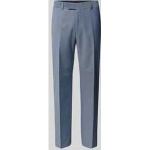 Regular fit pantalon met riemlussen, model 'Melwin2'