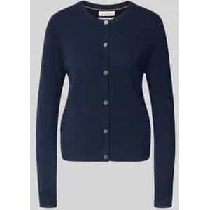 Gebreid jack van kasjmier met ronde hals