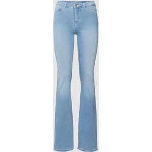Jeans met labelpatch, model 'CELIA'