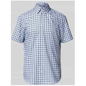 Regular fit zakelijk overhemd met button-downkraag