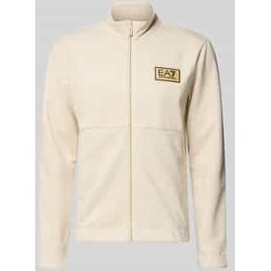 EA7 Emporio Armani - Sweatjack - Heren - Materiaalmix met Stretch - Opstaande Kraag - Tweewegsritssluiting