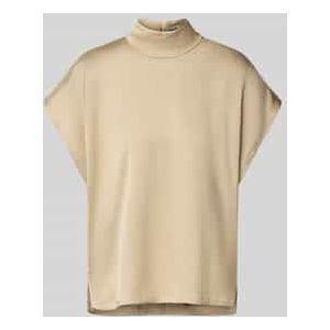 Blouseshirt met opstaande kraag, model 'ALARIA'