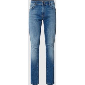 Slim fit jeans in 5-pocketmodel, model 'LOOM'