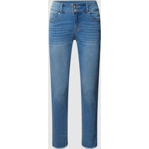 Skinny fit jeans in 5-pocketmodel, model 'Tummyless'