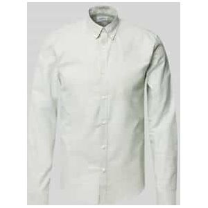 Slim fit vrijetijdsoverhemd met knoopsluiting, model 'Oxford'